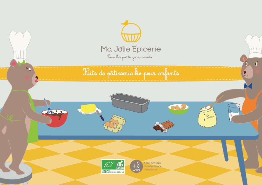 Mom Mag : ma Jolie Epicerie, les kits de pâtisserie bio pour petits gourmands
